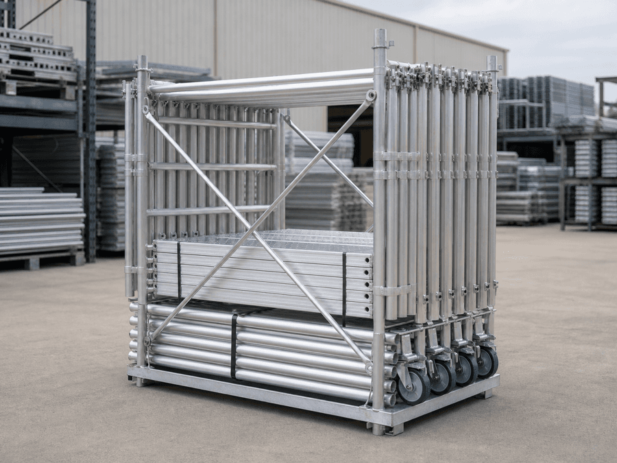 Illustrative scaffolding equipment